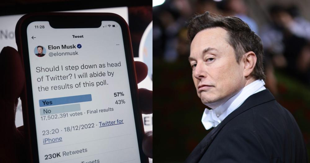 Elon Musk Says He Will Step Down as Twitter CEO When He Finds