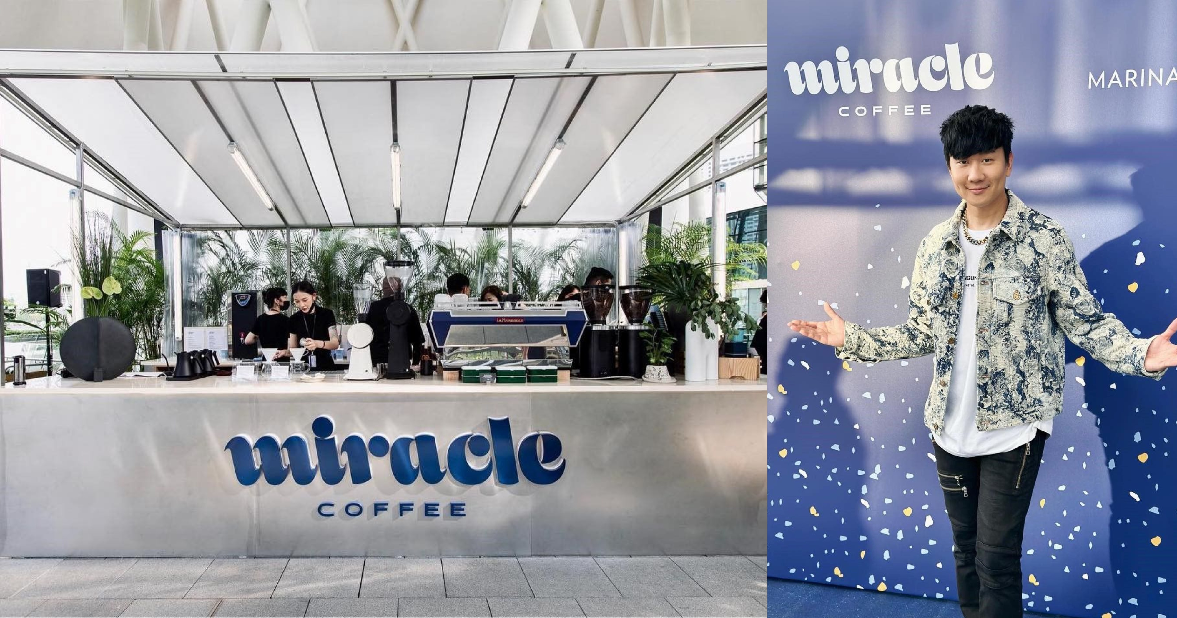 JJ Lin s Miracle Coffee Pop up At MBS Extending through To 2023 