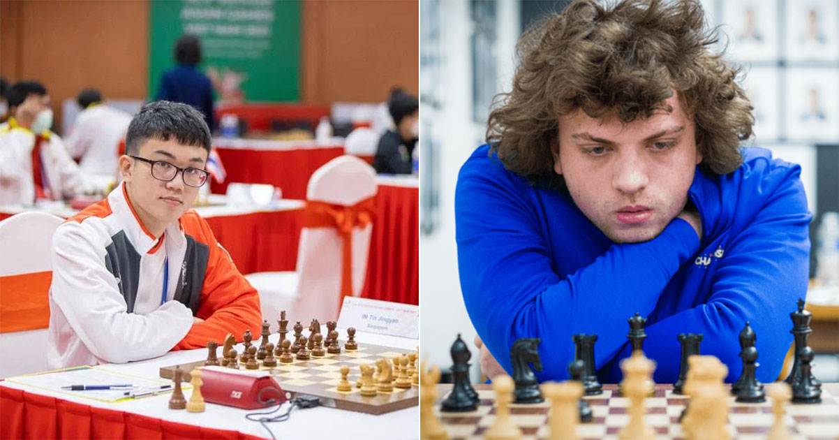 S'porean, 22, topples chess prodigy Hans Niemann at tournament in  Barcelona, Spain -  - News from Singapore, Asia and around the  world