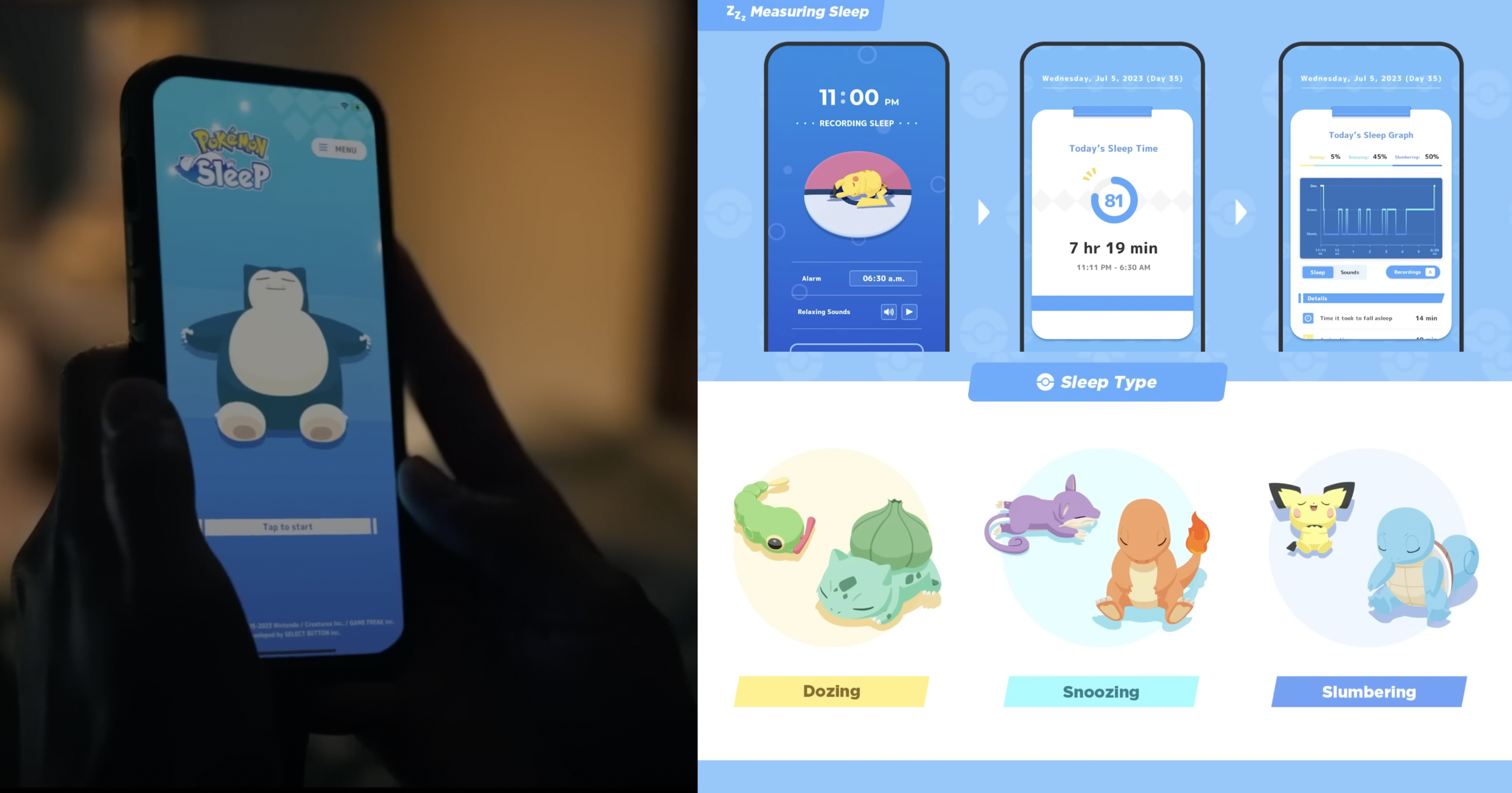 Pokémon Sleep and Pokémon GO Plus + Coming Summer 2023