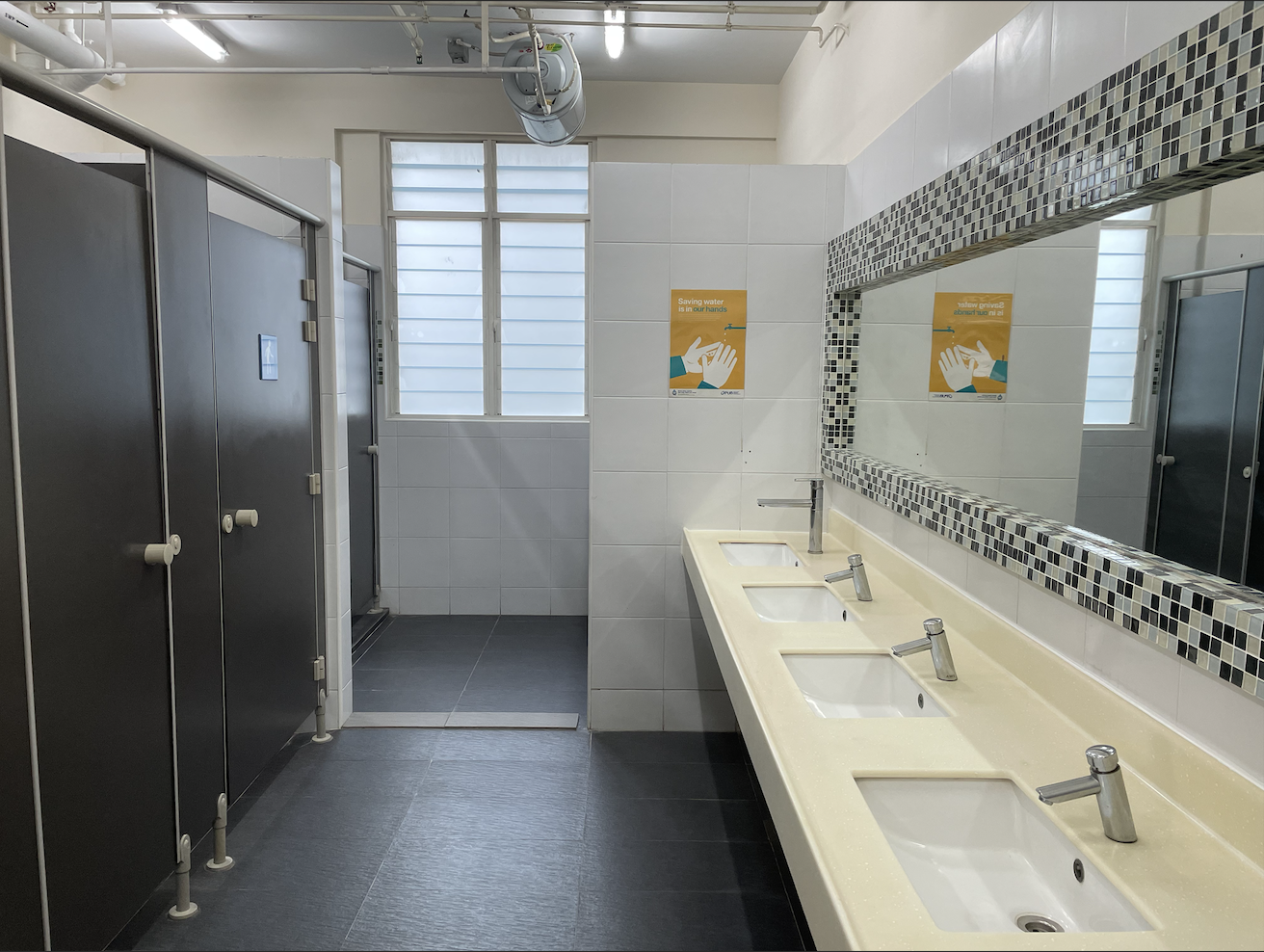 hdb rental singles toilet