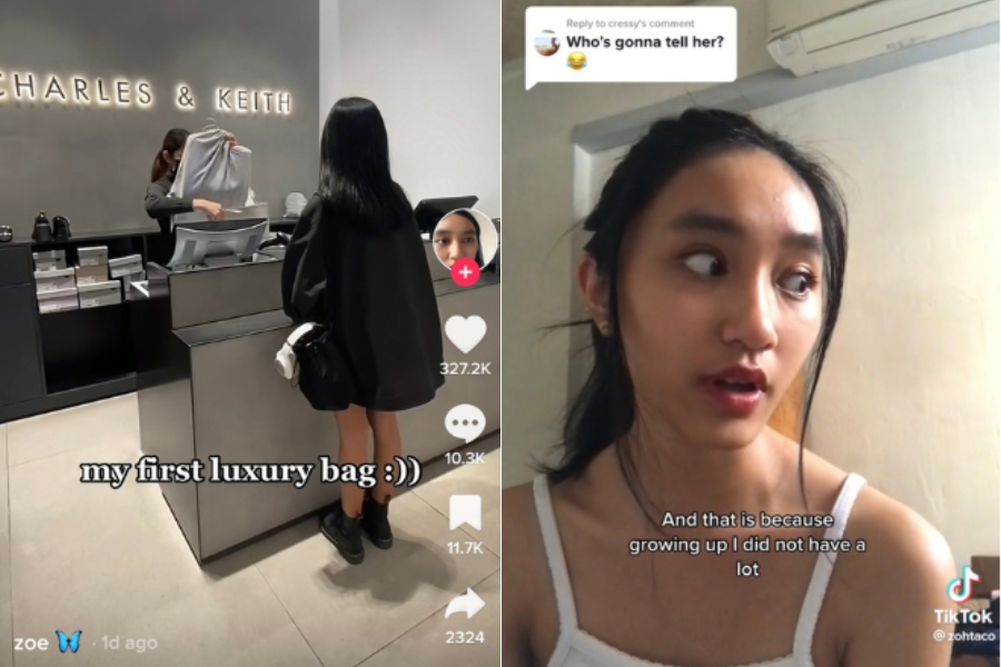 S'pore teen, 17, shamed over Charles & Keith luxury bag is now modelling  for brand -  - News from Singapore, Asia and around the world
