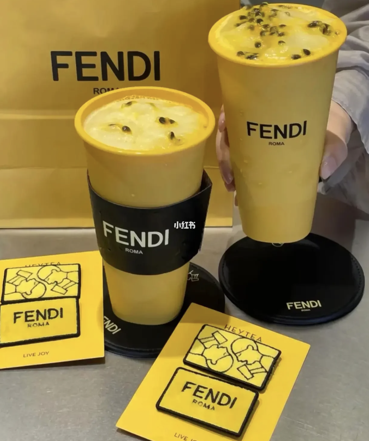 Heytea & Fendi collab in China, drink apparently costs S$3.65 ...