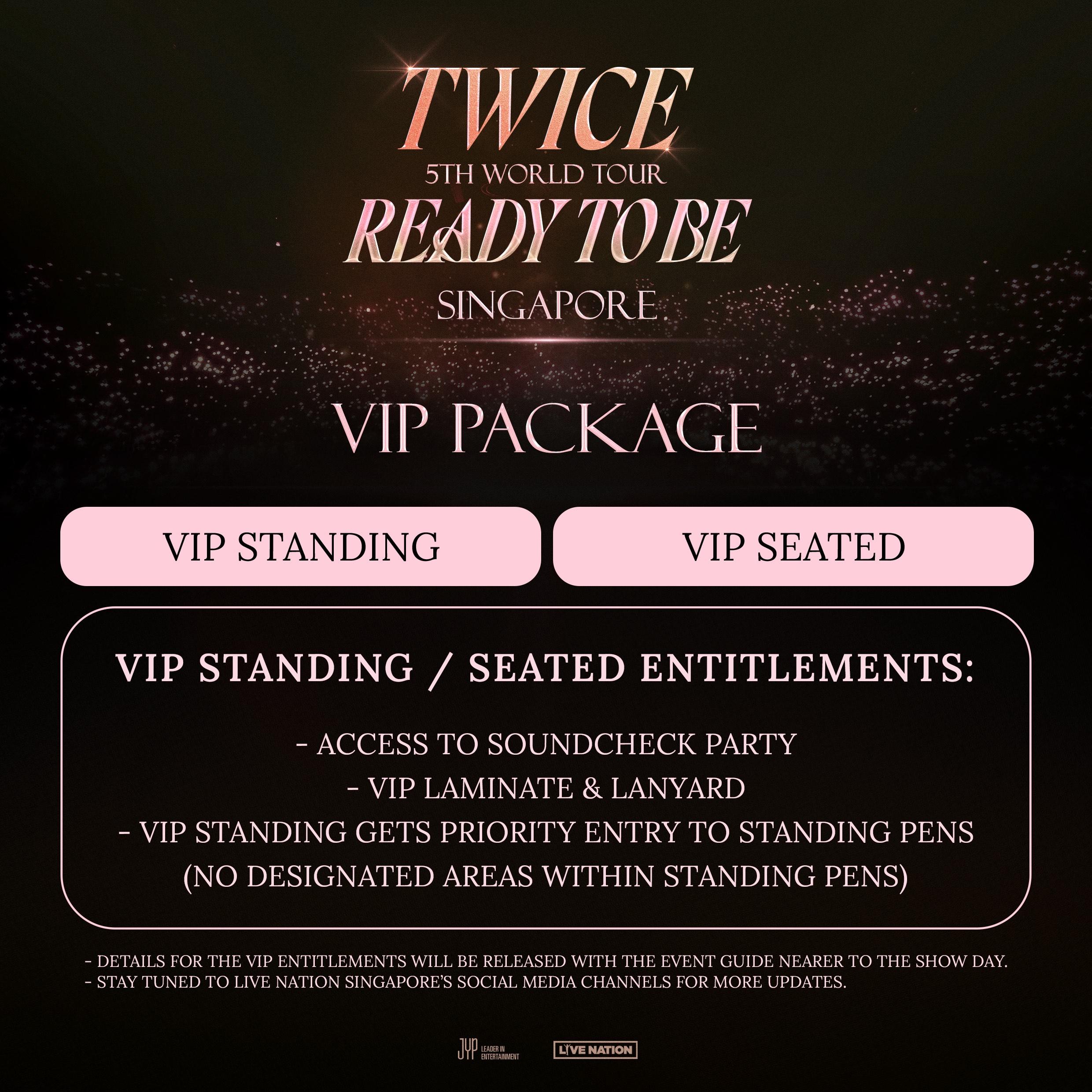 Score tickets to TWICE 5th World Tour Ready To Be concert