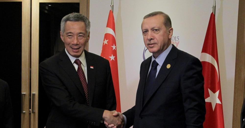 President Halimah & PM Lee congratulate Turkey's President Erdogan on his re-election