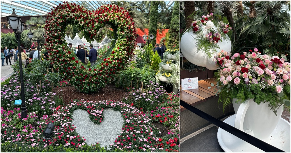 Romance-themed floral display at Gardens by the Bay's Flower Dome till Jul.  16, 2023 -  - News from Singapore, Asia and around the world