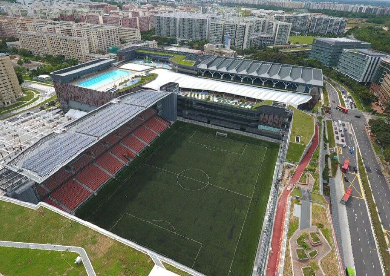 Tourist calls Our Tampines Hub 'world's weirdest stadium' after