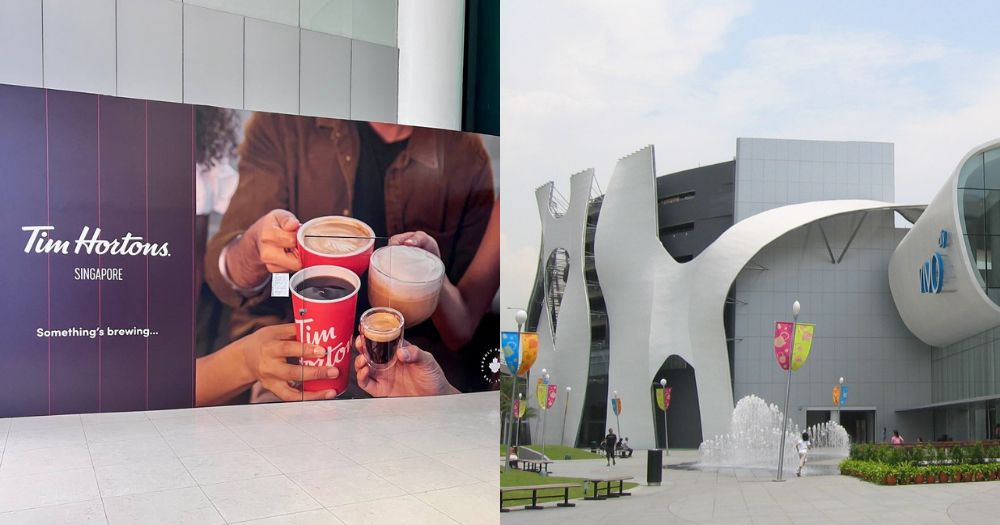 First Look: Tim Hortons' First S'pore Outlet Opening At VivoCity - 8days