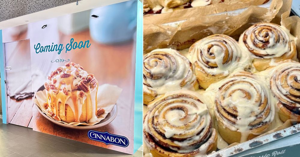 Cinnabon opening 2nd outlet in S'pore at ION Orchard Mothership.SG
