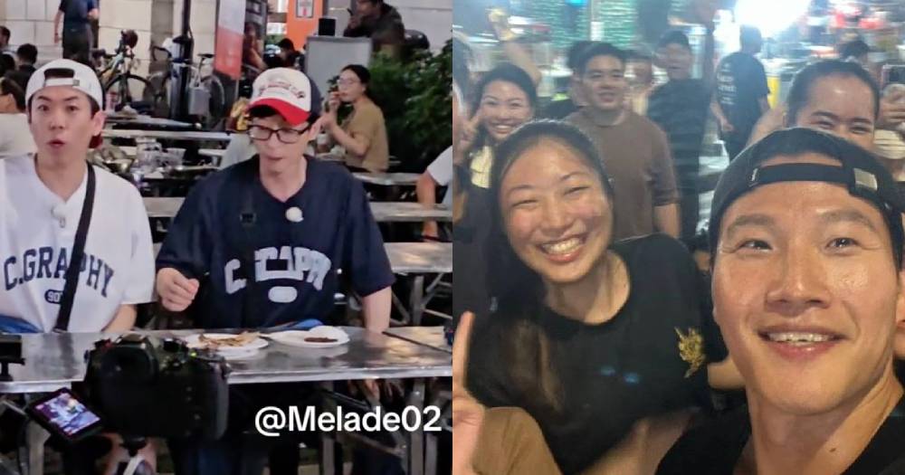 Cast of Korean variety show 'Running Man' spotted 