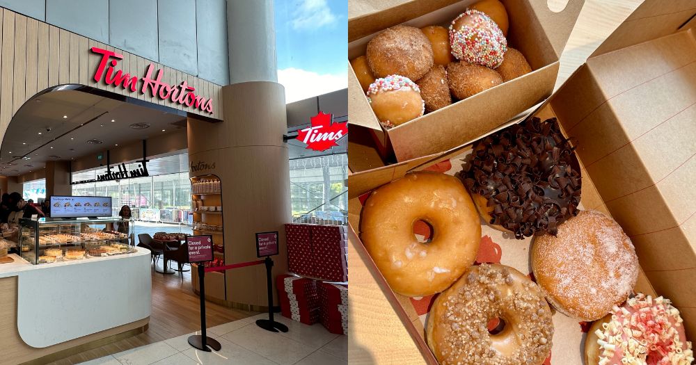 Tim Hortons opens first Singapore outlet in VivoCity on Nov 17 - CNA  Lifestyle