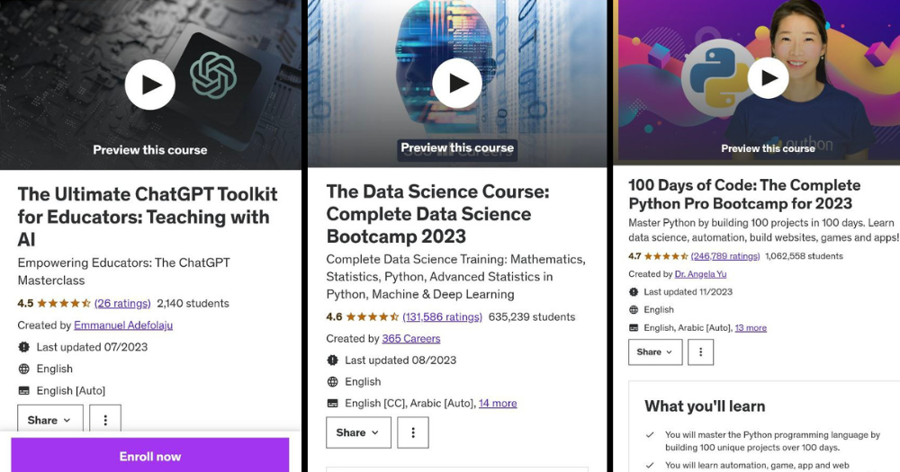 Best Udemy Courses Reddit 2023