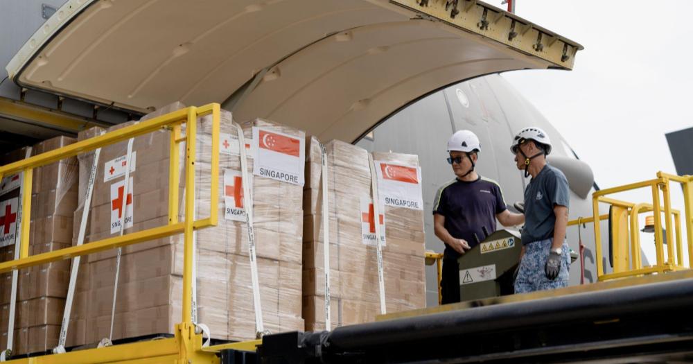 S'pore sends 2nd tranche of aid to Gaza, S'poreans contributed over S$7 million in aid so far