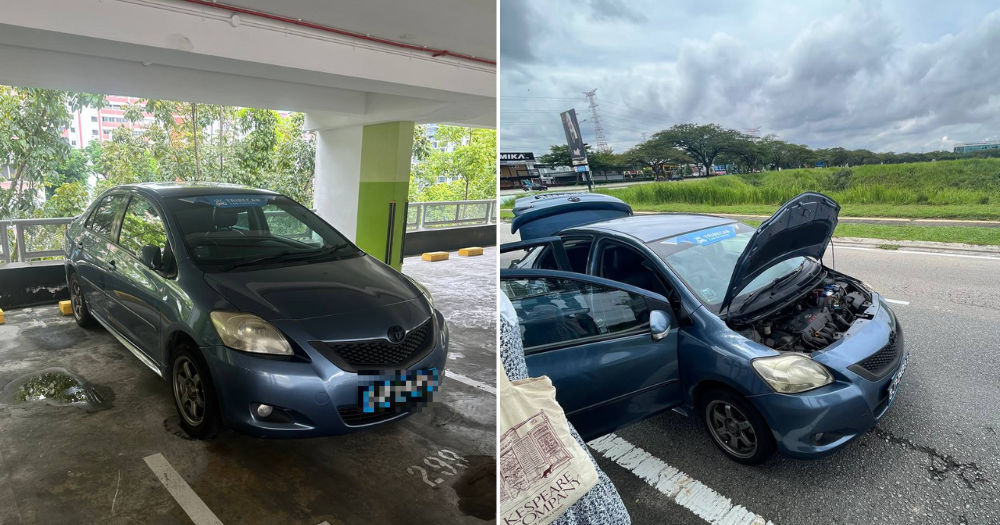 S'poreans rent Tribecar car for S$64 to go to JB & it breaks down in M'sia
