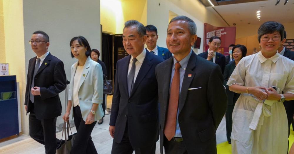 Vivian Balakrishnan holds telephone call with China's Foreign Minister ...