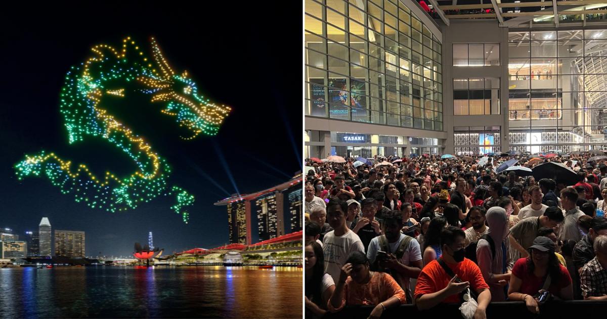 Dragon drone show update: Feb. 17 show rescheduled to Feb. 15, all shows to start at 9pm instead