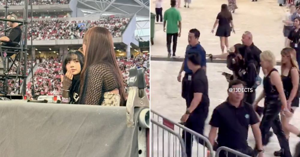 Blackpink’s Lisa spotted at Taylor Swift day 2 in S'pore