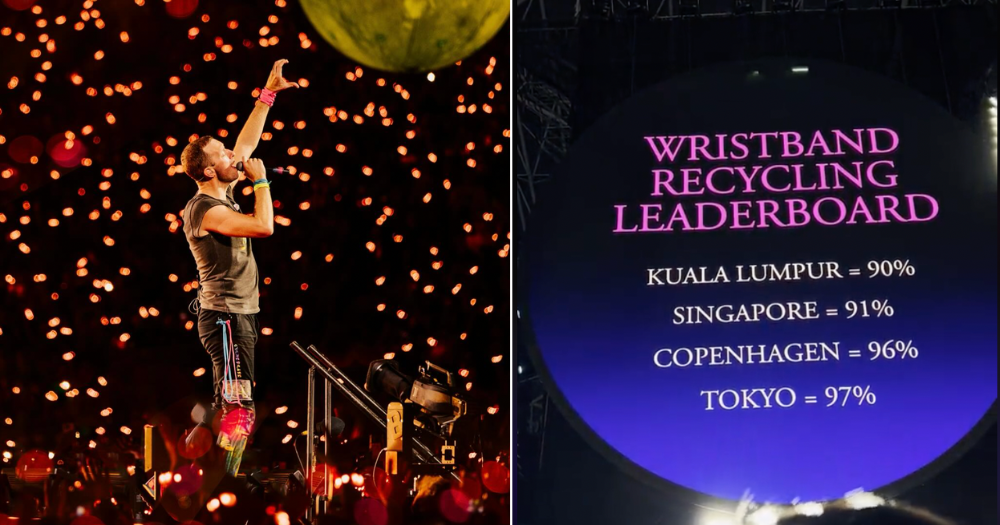 S'pore 8th in world for returning Coldplay concert LED wristbands