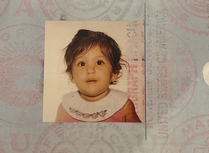 Bailey McNamee's passport, issued when she was less than a year old.