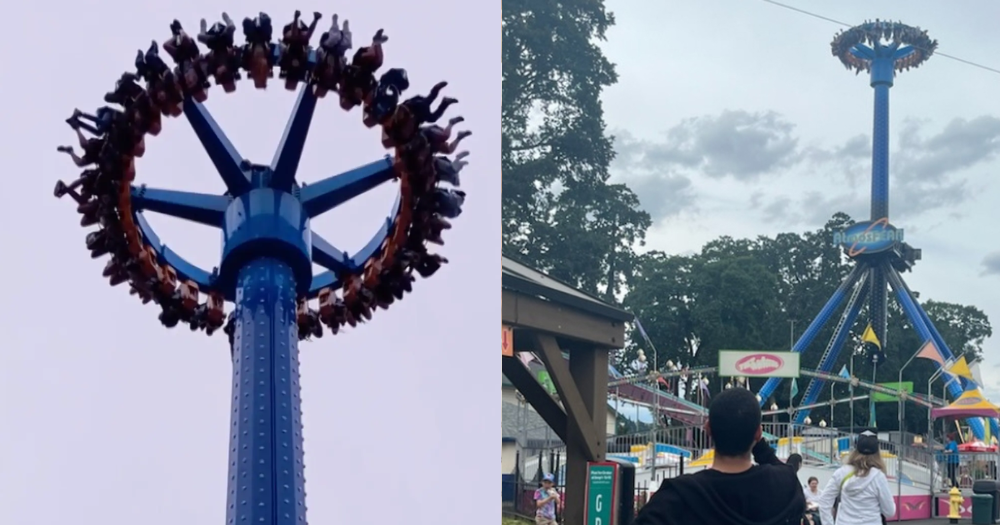 28 riders left hanging upside down on stalled amusement park ride in Oregon, US for about 30 minutes
