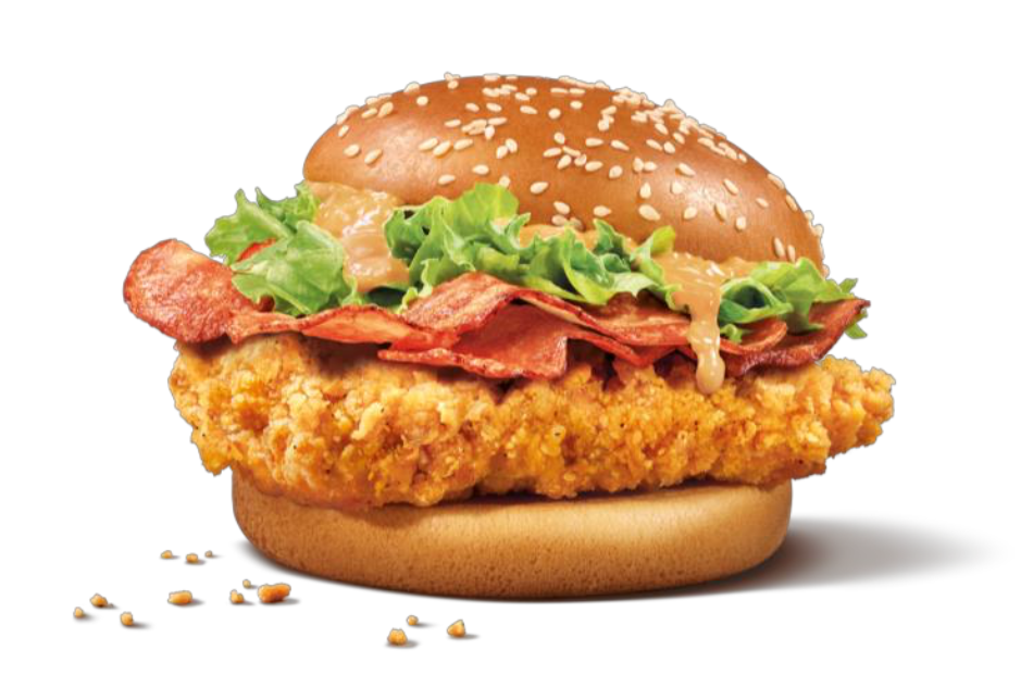 Sweet BBQ McSpicy® with Chicken Bacon.