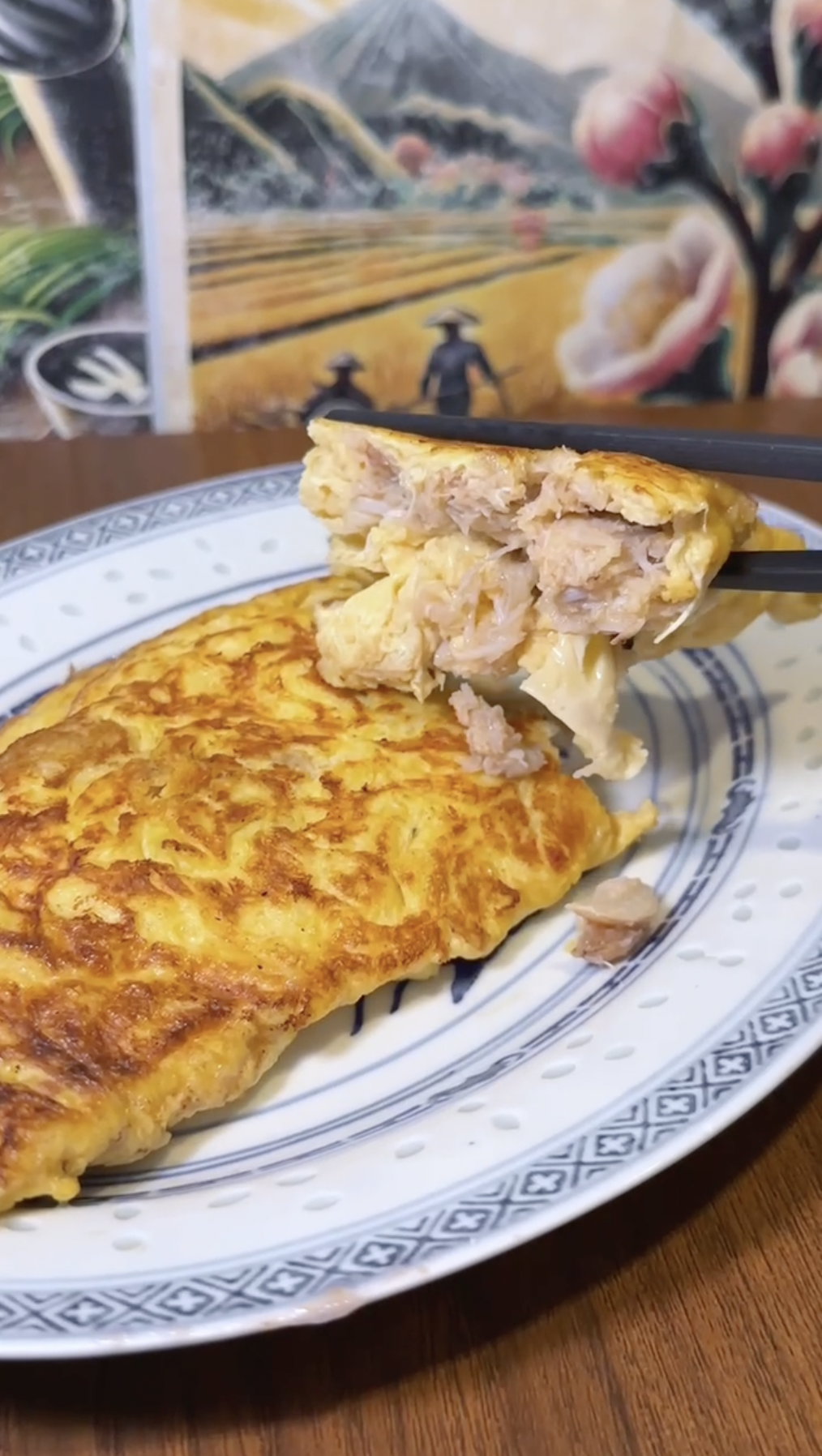 Crab Omelette