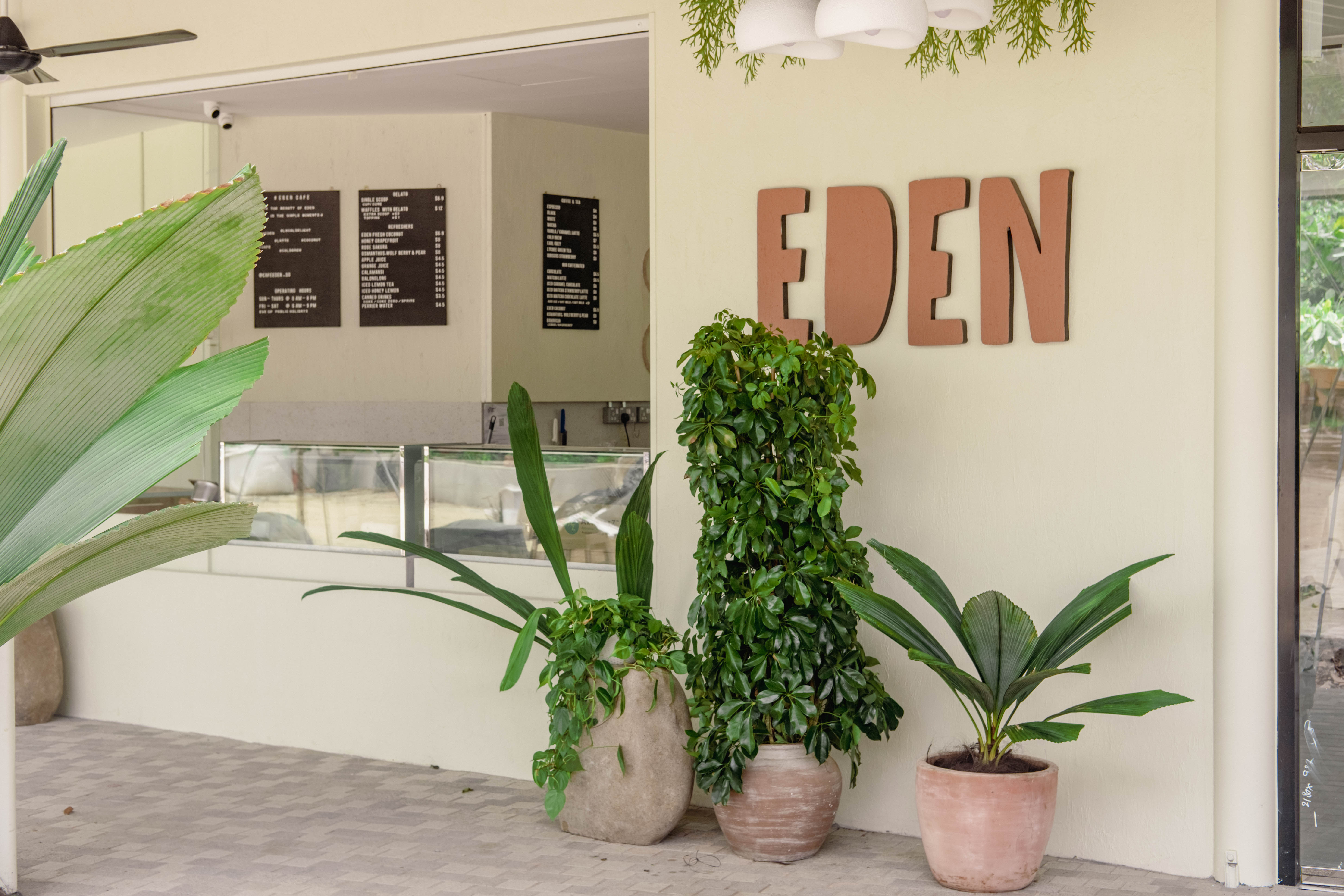 Eden Cafe interior