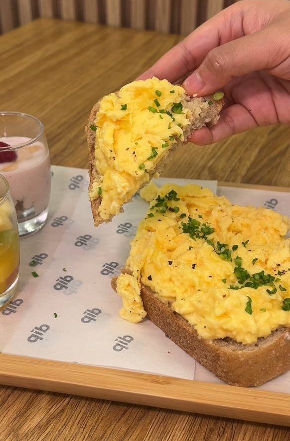 Scrambled Eggs Sourdough