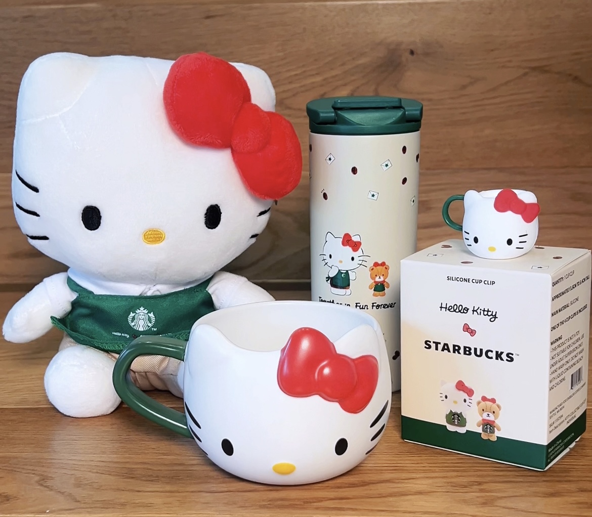 Starbucks Hello Kitty Merch