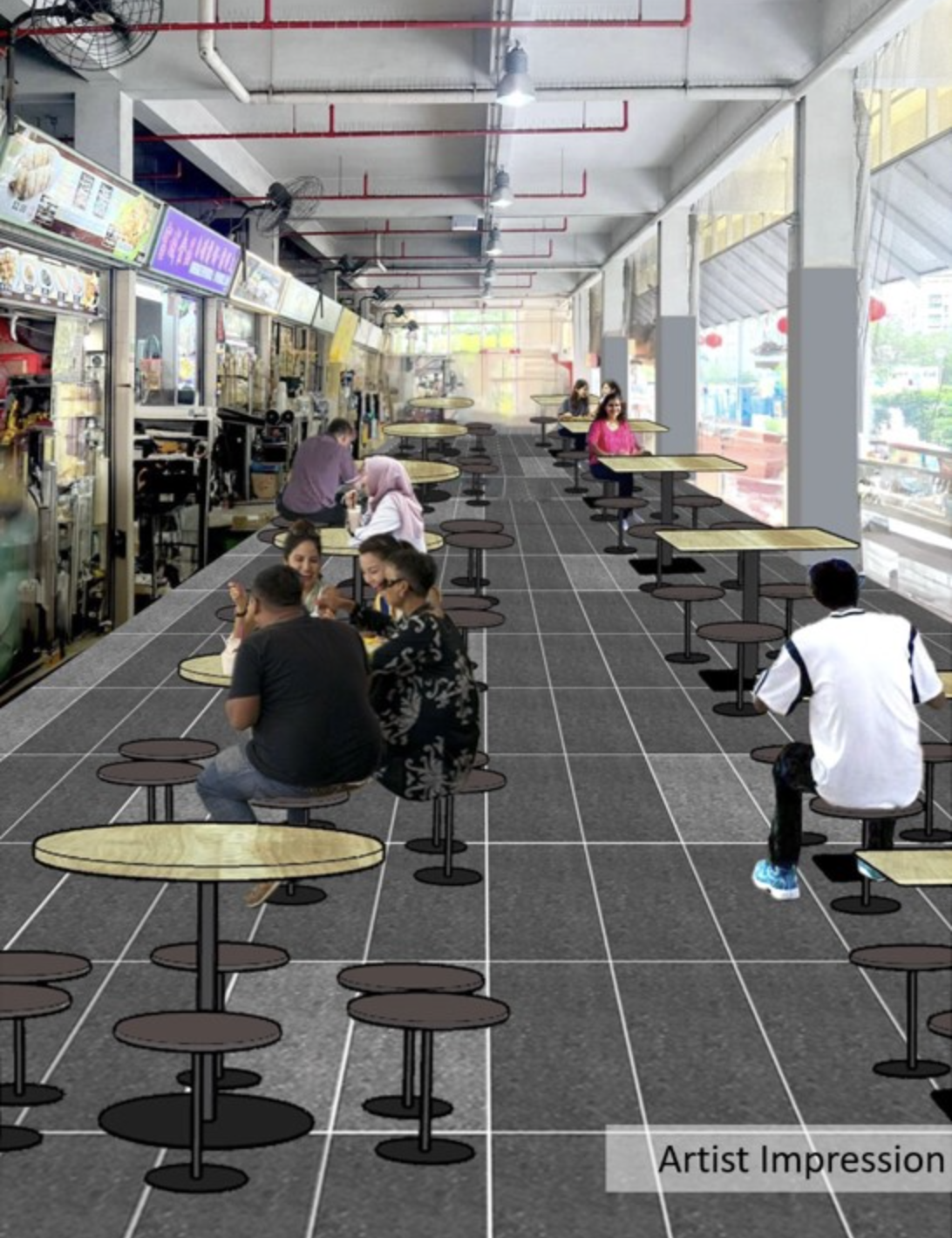 Old Airport Road Food Centre Set to Reopen After Renovations