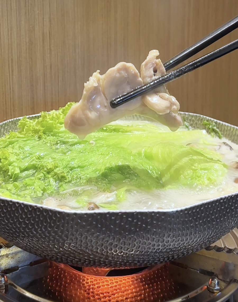 Bonito Soup Shabu Shabu with Chicken