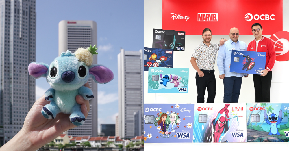 OCBC launches Disney-themed bank cards for users from age 7 as part of ...