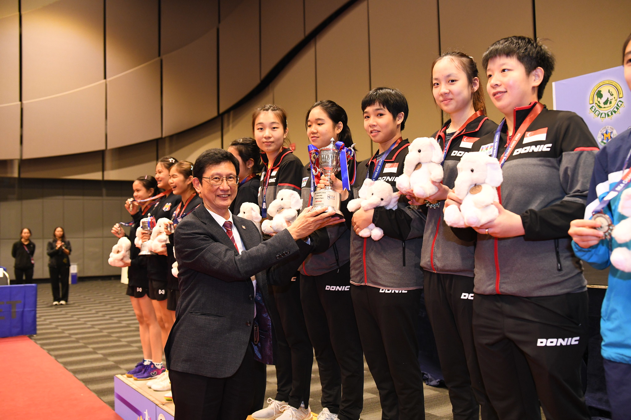 team sg women's table tennis