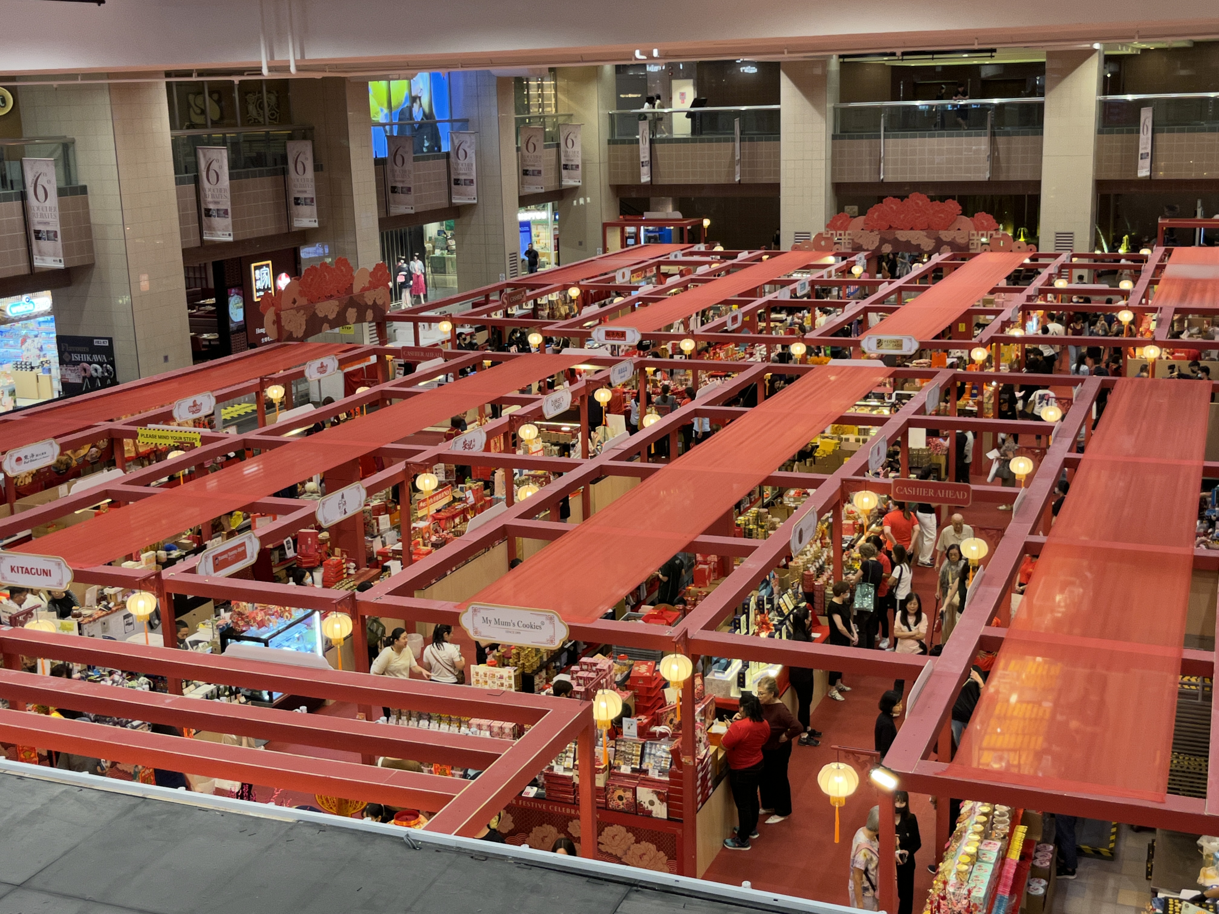 Takashimaya Chinese New Year fair.