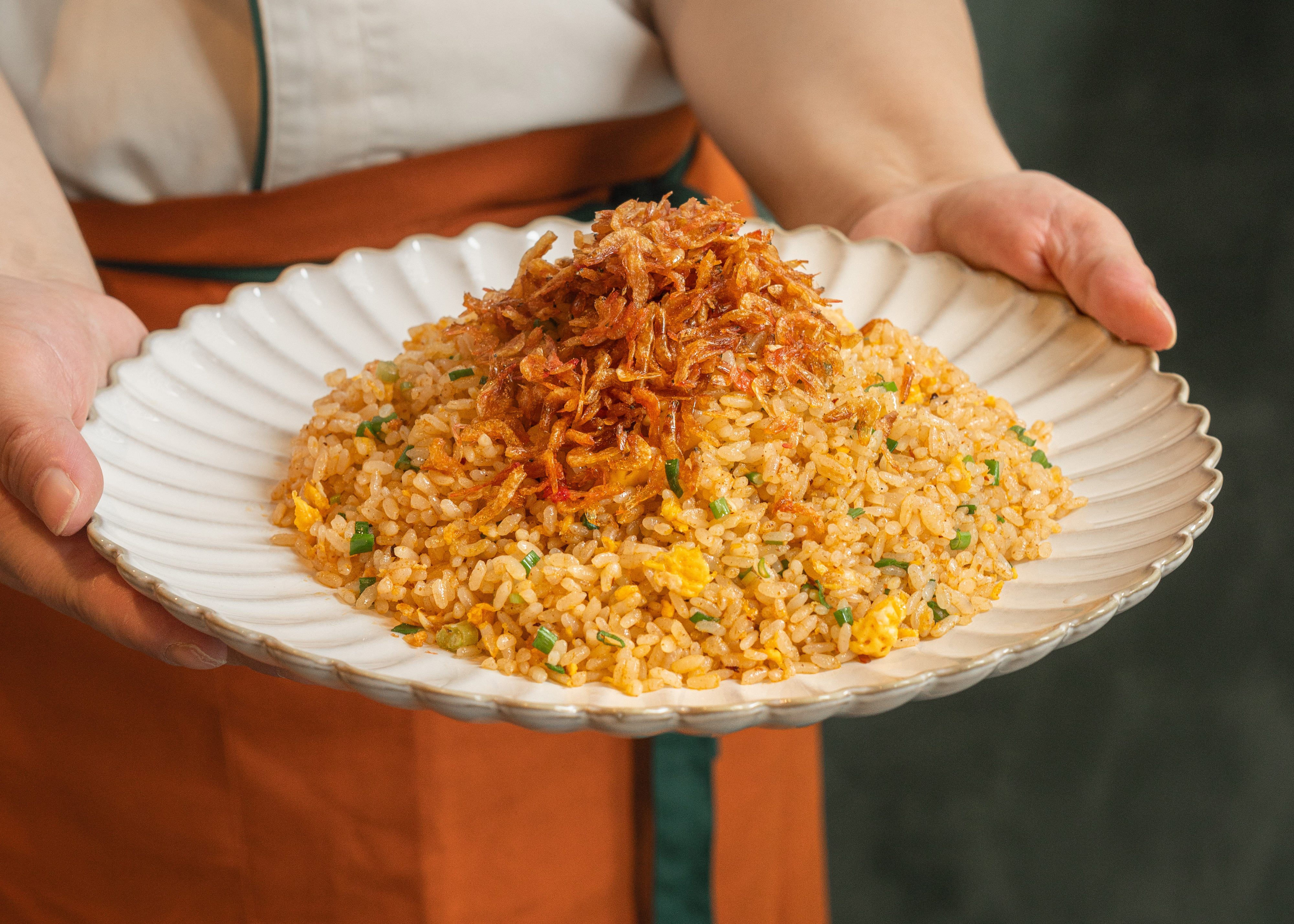 Szechwan Spiced Chahan with Sakura Shrimp