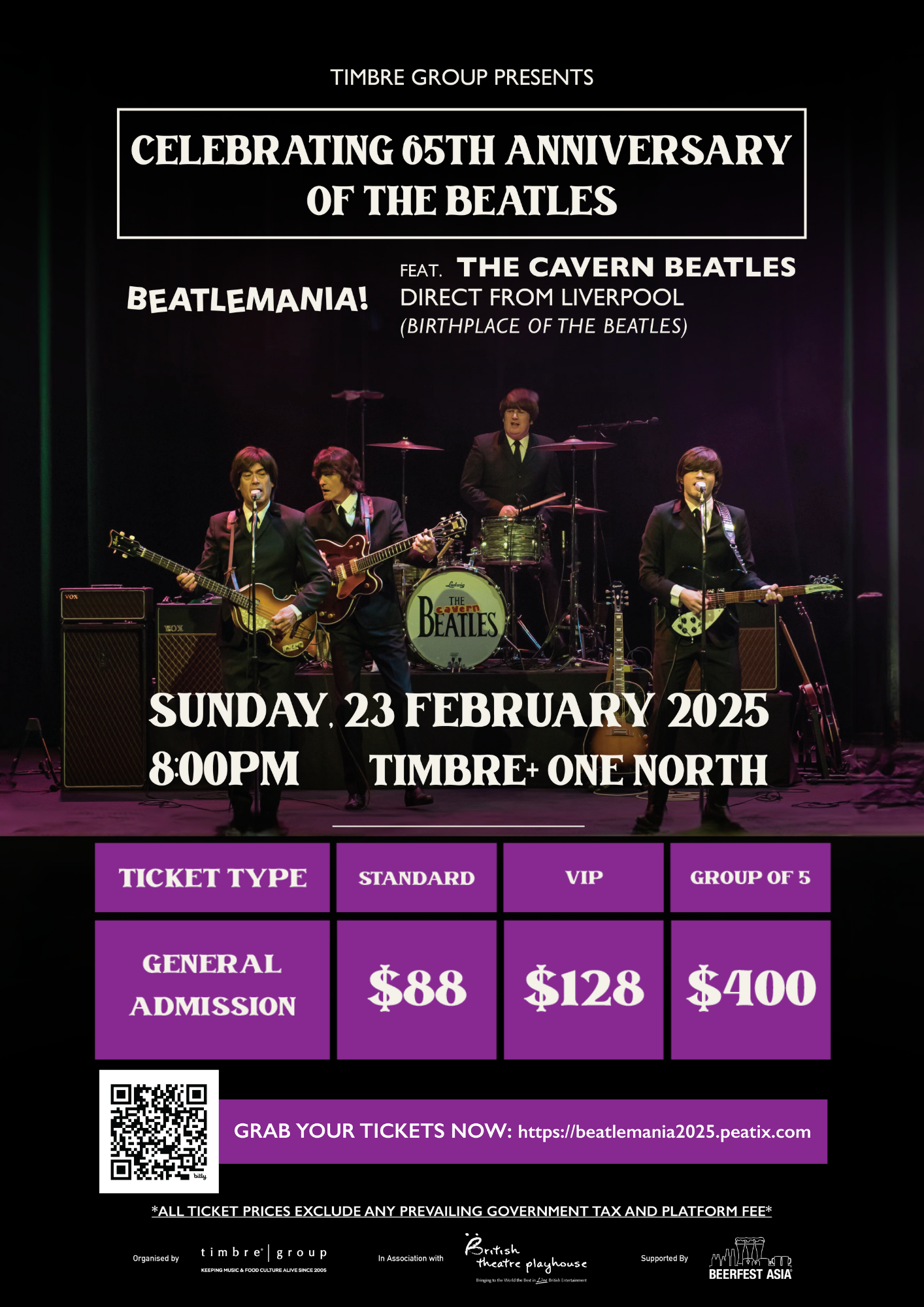 Poster for Beatlemania 2025