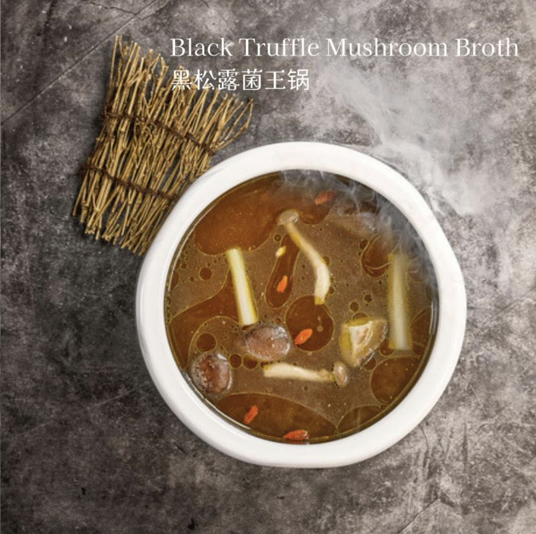 Black Truffle Mushroom Broth