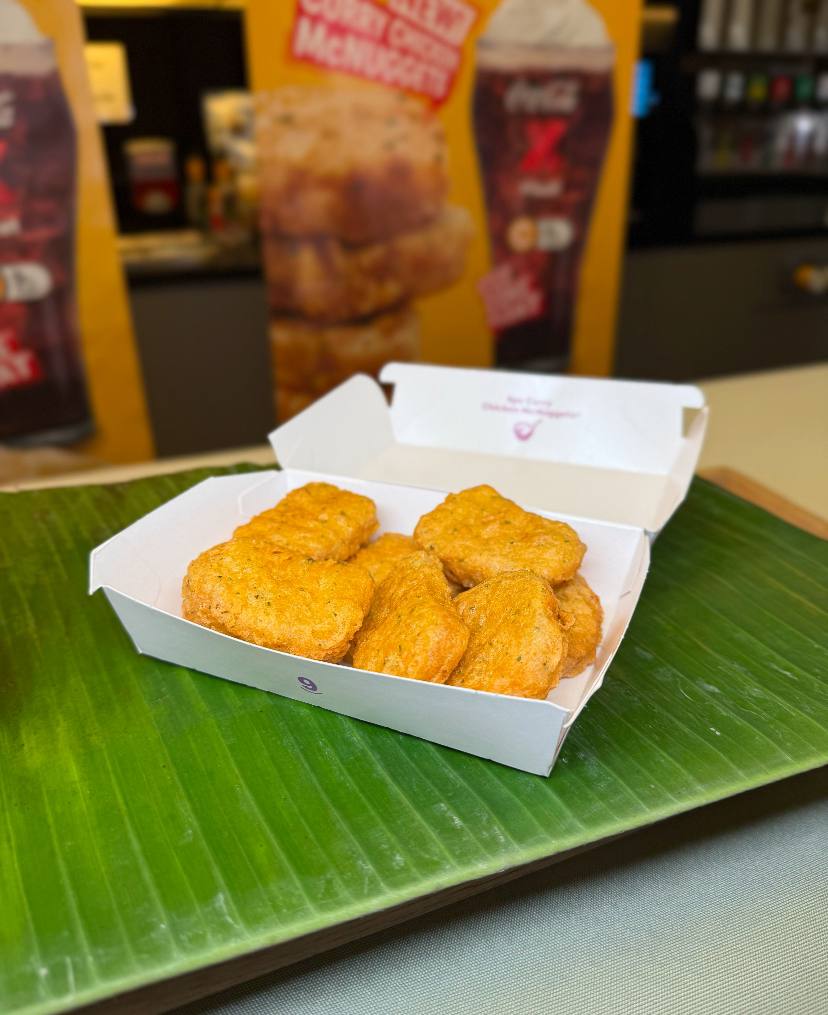 Curry chicken McNuggets