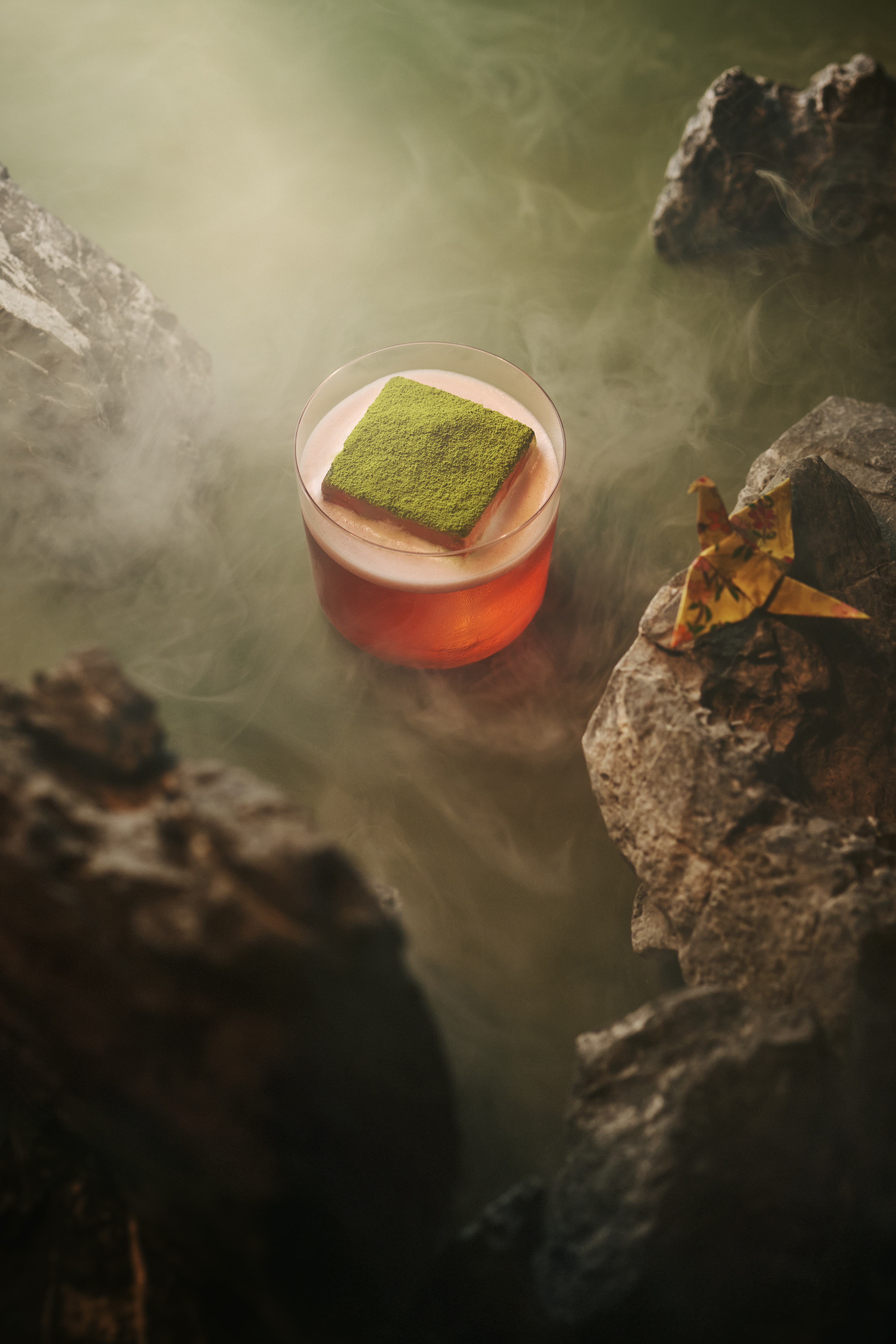 Heavenly Match-a Koma Restaurant drink