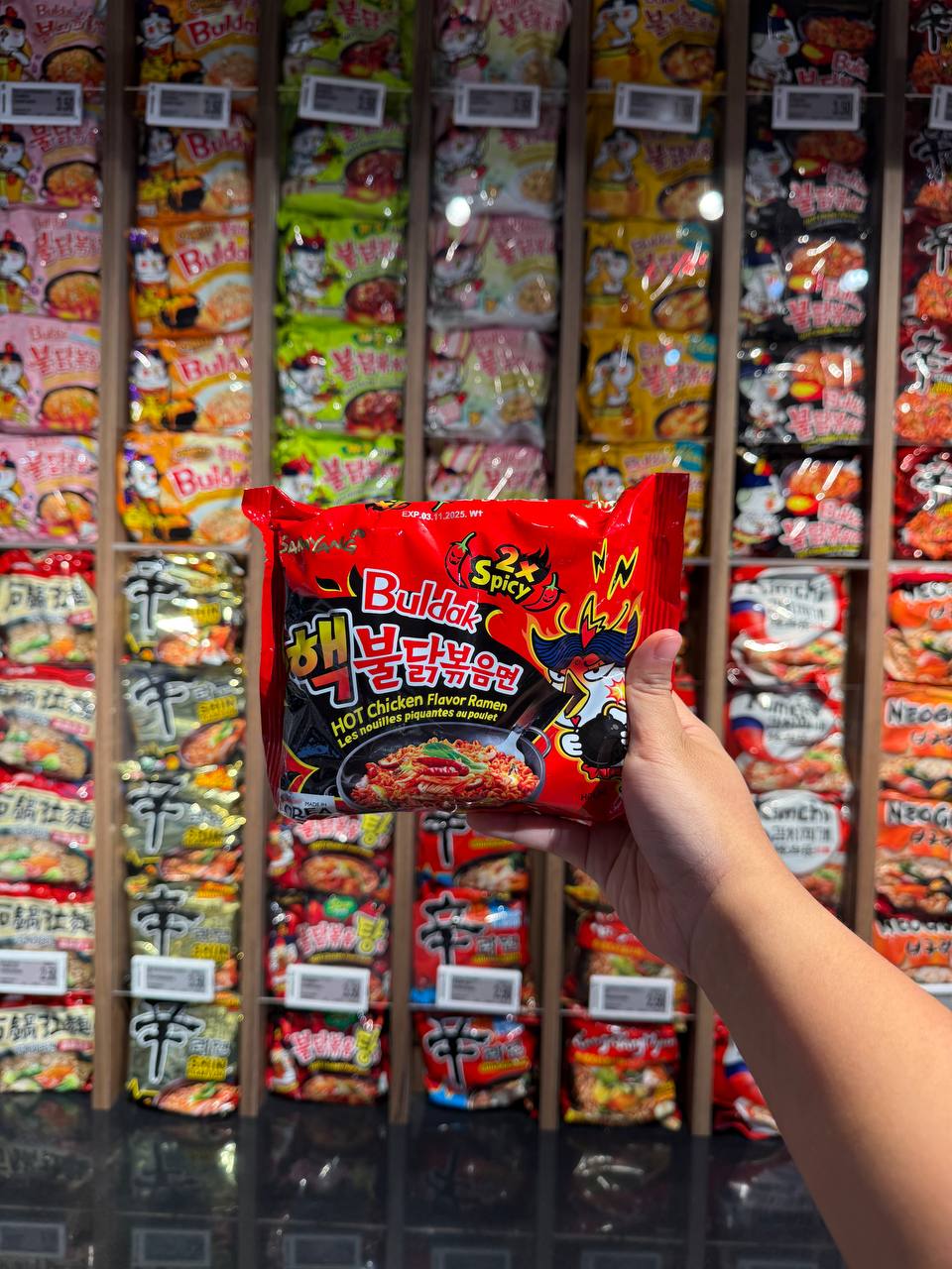 The Centrepoint FairPrice Finest instant ramen bar