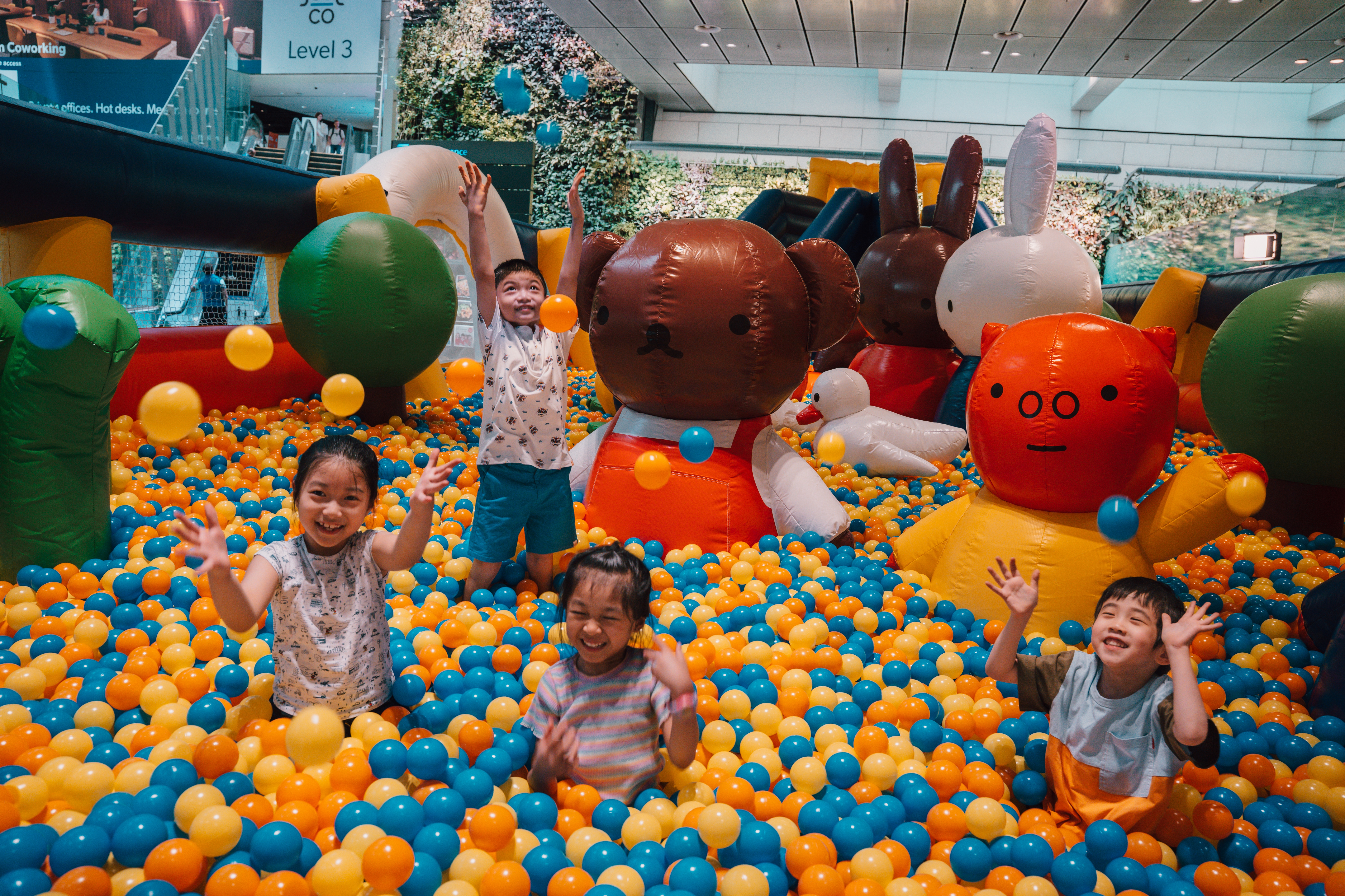 Miffy pop-up event at Changi Airport