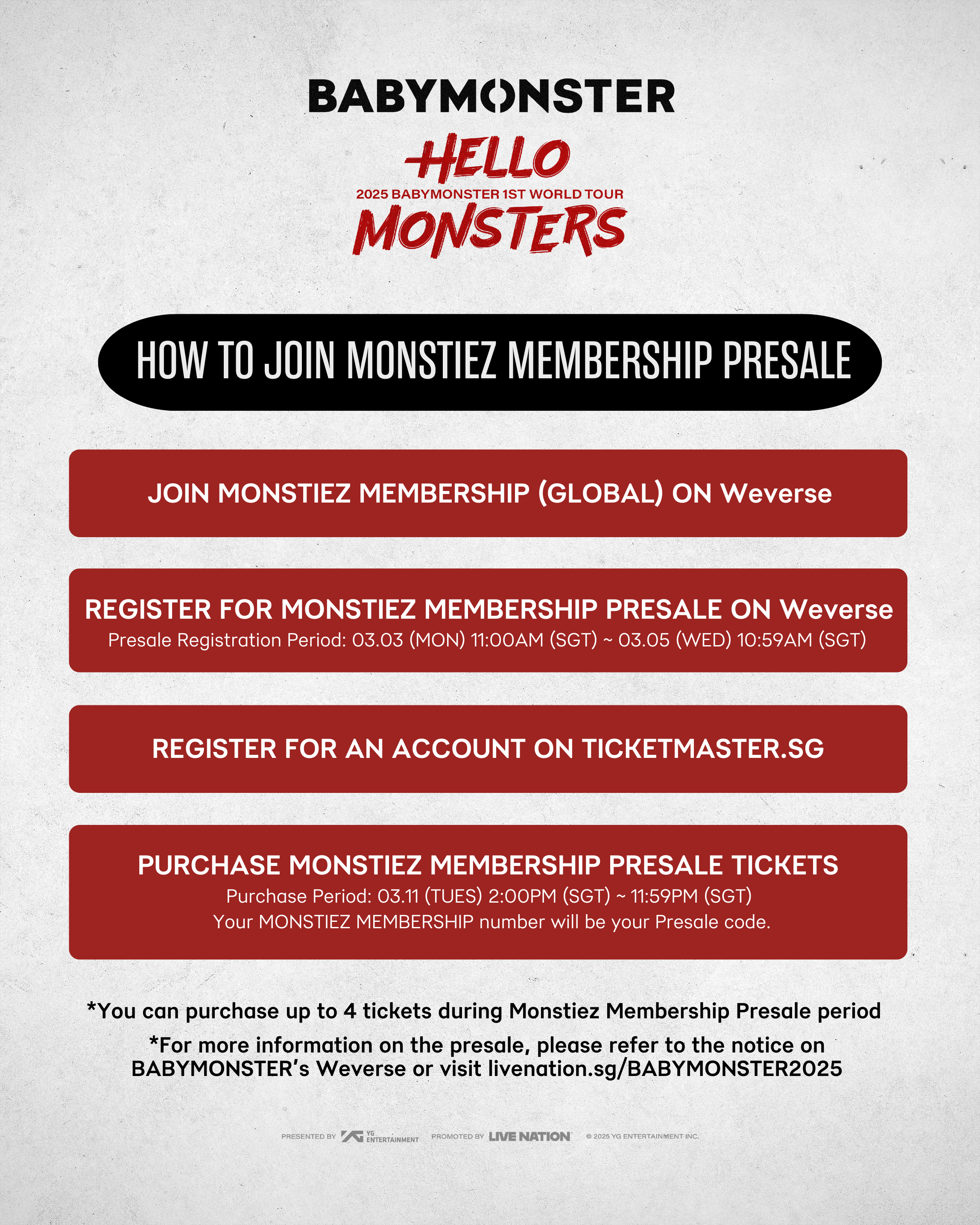 Monstiez Membership Presale