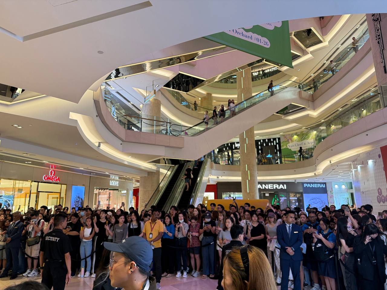 Bae Suzy and Park Bogum at ION Orchard Singapore