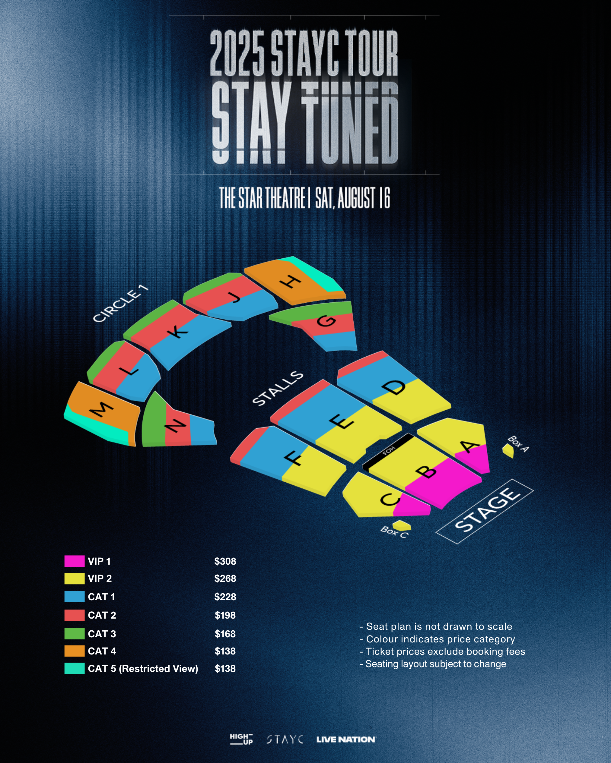 Stayc coming to Singapore