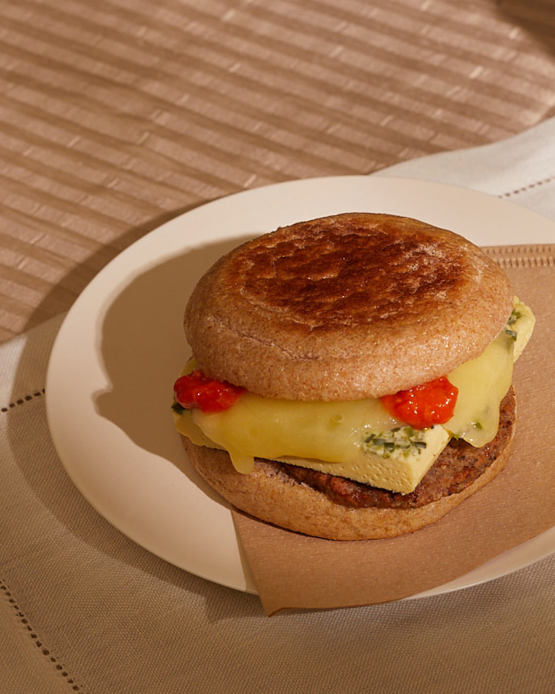 Bay breakfast sandwich by Blue Bottle Coffee