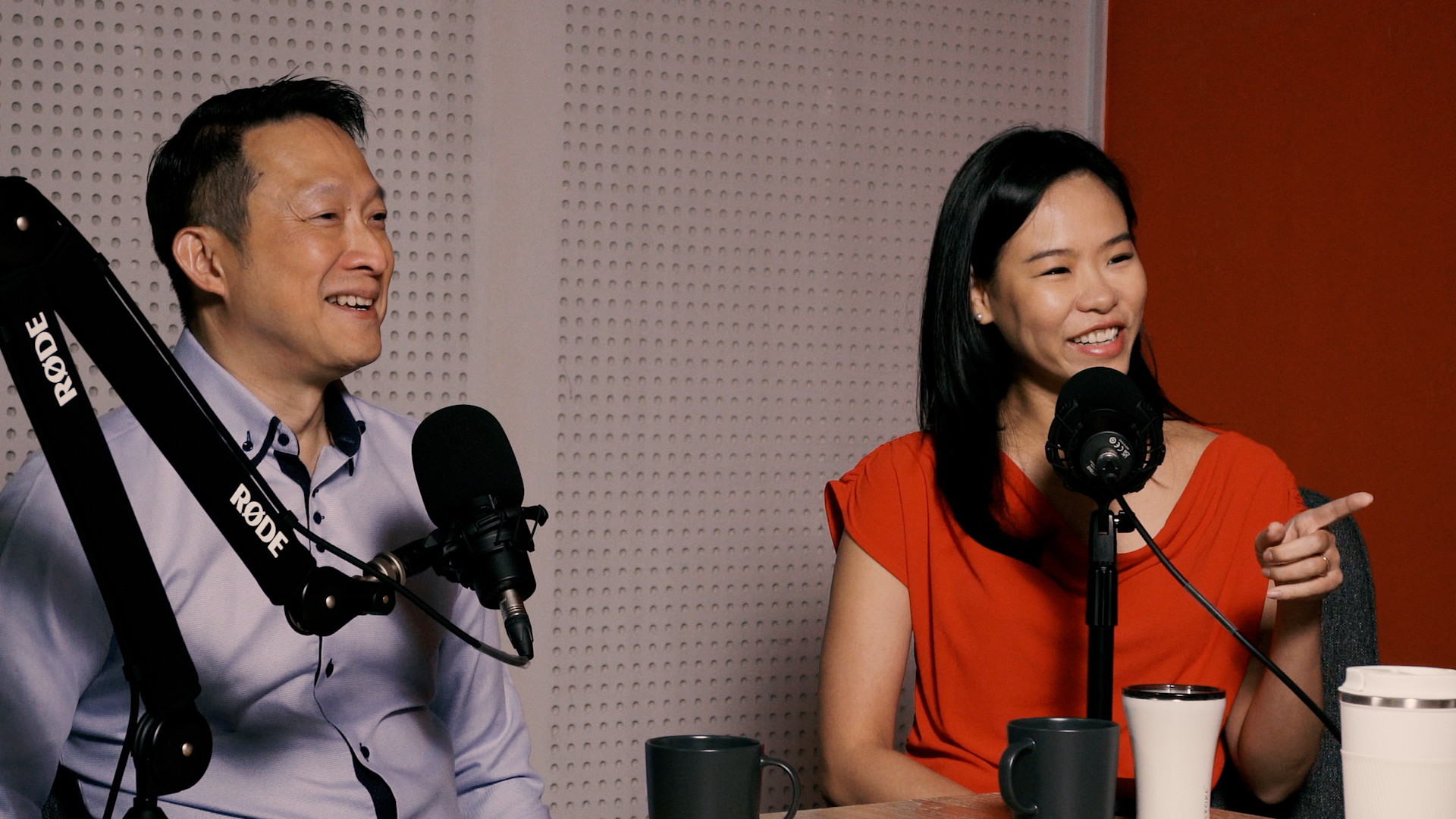 Lam Pin Min and Bernadette Giam