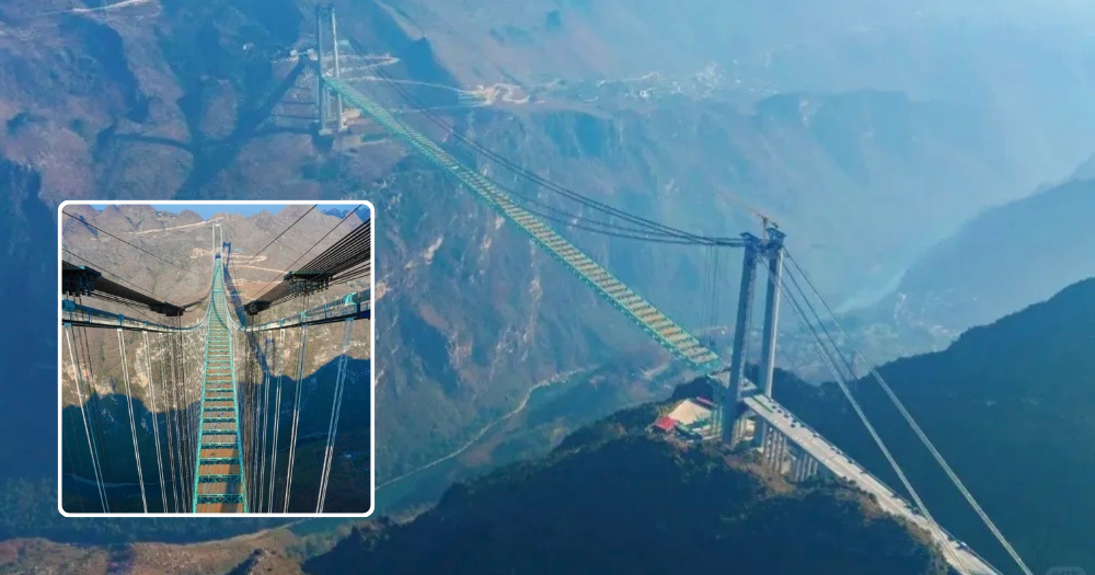 World's tallest bridge opening in China in June 2025