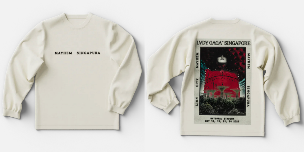 Lady Gaga drops S'pore-themed merch for 'Mayhem' concert