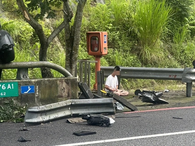 taiwan man meditate after accident