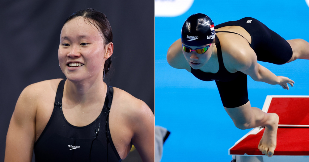 S'pore swimmer Gan Ching Hwee sets 2 new national records in 1,500m freestyle, to race in finals
